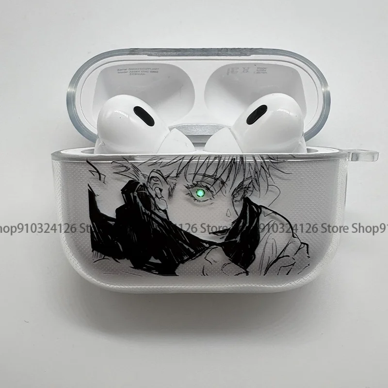 Stylish Anime Jujutsu Kaisen Gojo Satoru Earphone Protective Case