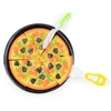 Simulation Kids Pizza Cutting Toy Food Plastic Pizza Cooking Gift Boy Girl Kitchen Toy House Pretend Toy Play Kitchen Game Toy 5