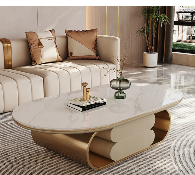 Advanced Minimalist Table Design Dining Nordic Marble Luxury Table Gold  Modern Tavolino Da Salotto Furniture Living Room SGQ35XP - AliExpress