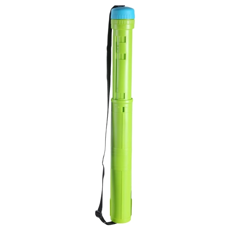 Telescoping Poster Tube Extendable with Strap Art Transport for Document Artwork Scrolls