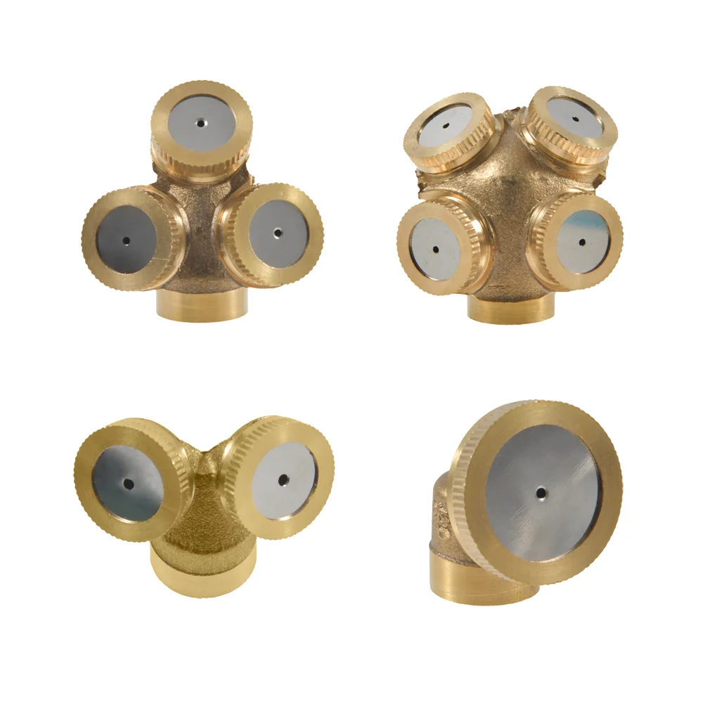 1/4" Spray Misting Fog Nozzle Hole Garden Sprayer Nozzle Refraction 1pcs Sprayer Accessories 1pcs misting nozzles spray nozzle garden spray nozzle