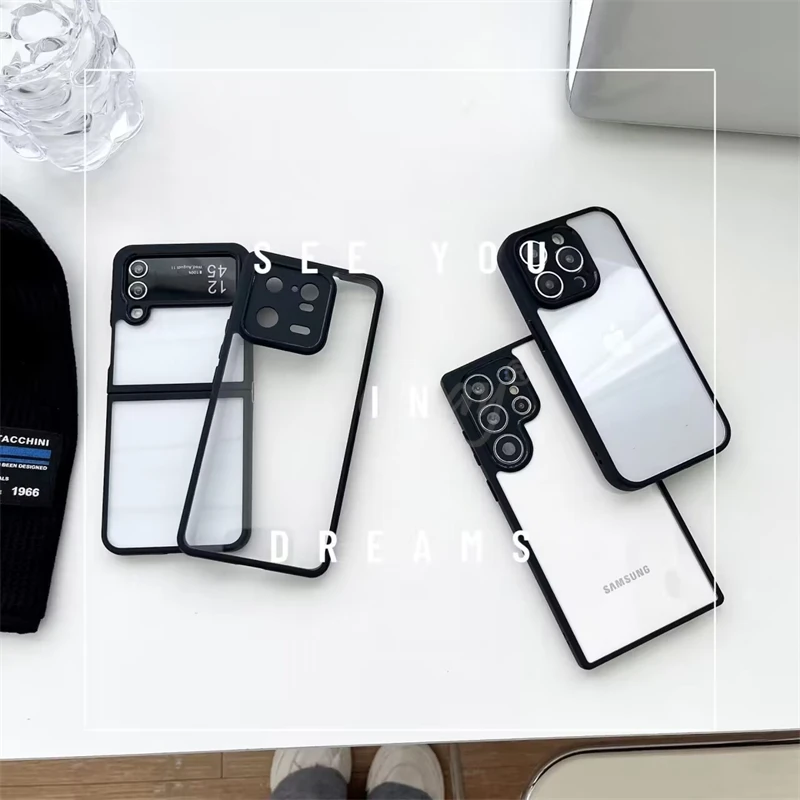 Transparent Shockproof Silicone Phone Protector Case