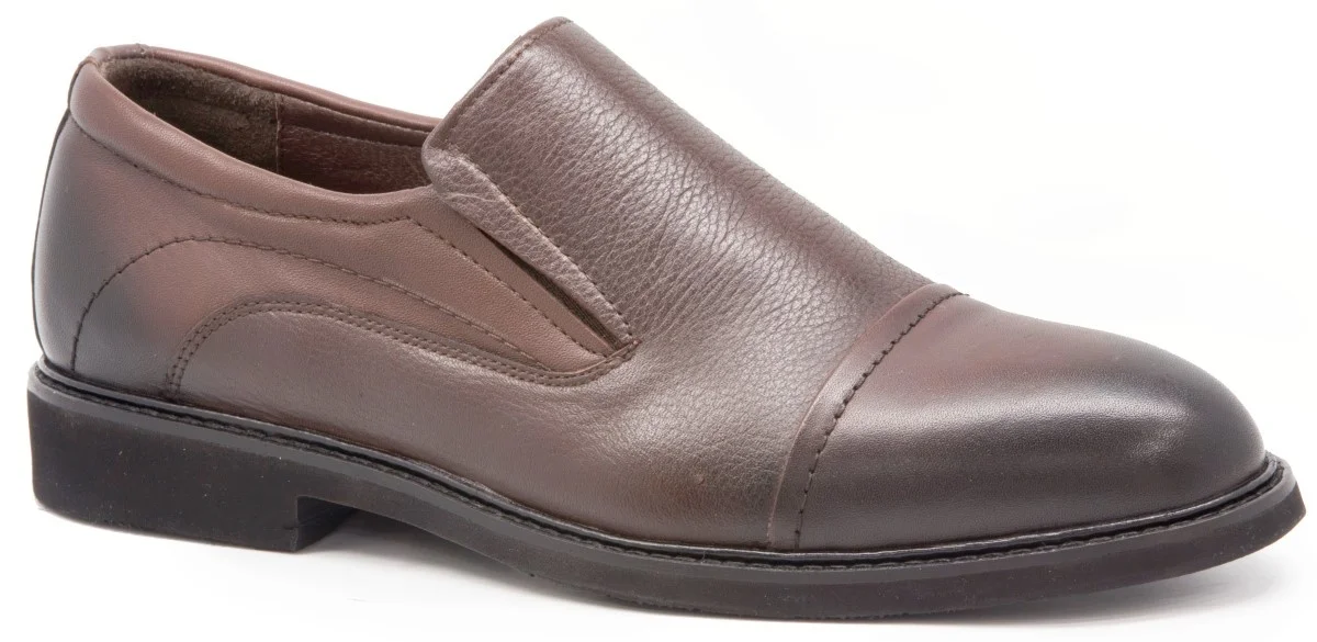 

Gedikpasalı Kps 4092 Coffee 2021 Summer Men 'S Shoes Genuine Cow Leather Business Elevator Light Daily Casual Bağsız Comfortable Use