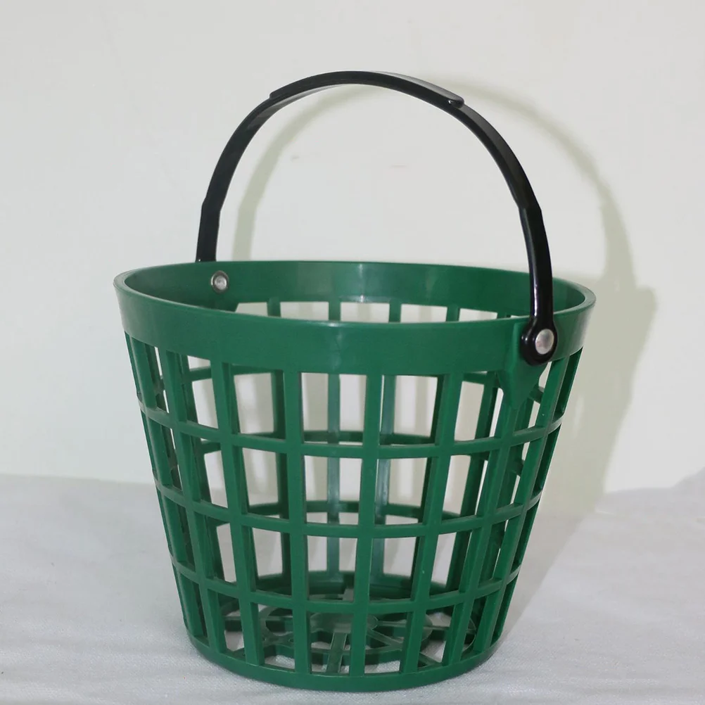 

Golf Pick up Basket Ball Storage Portable Golfball Container Sports Plastic Baskets Outdoor Fitness Balls