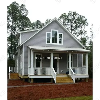 Installazione rapida della struttura in acciaio Villa di lusso prefabbricata Casa contenitore per casa prefabbricata a due piani 1