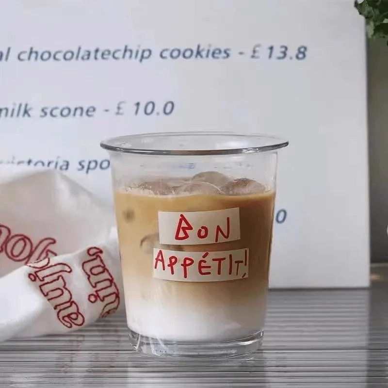 כוסות קפה זכוכית אותיות כוסות קפה