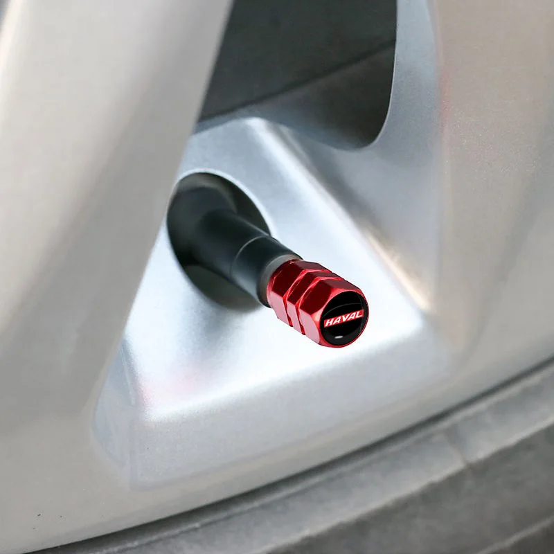 4Pcs Metal Alloy Car Tyre Stem Air Valve Caps for Audi A3 A4 A6 A7 A8