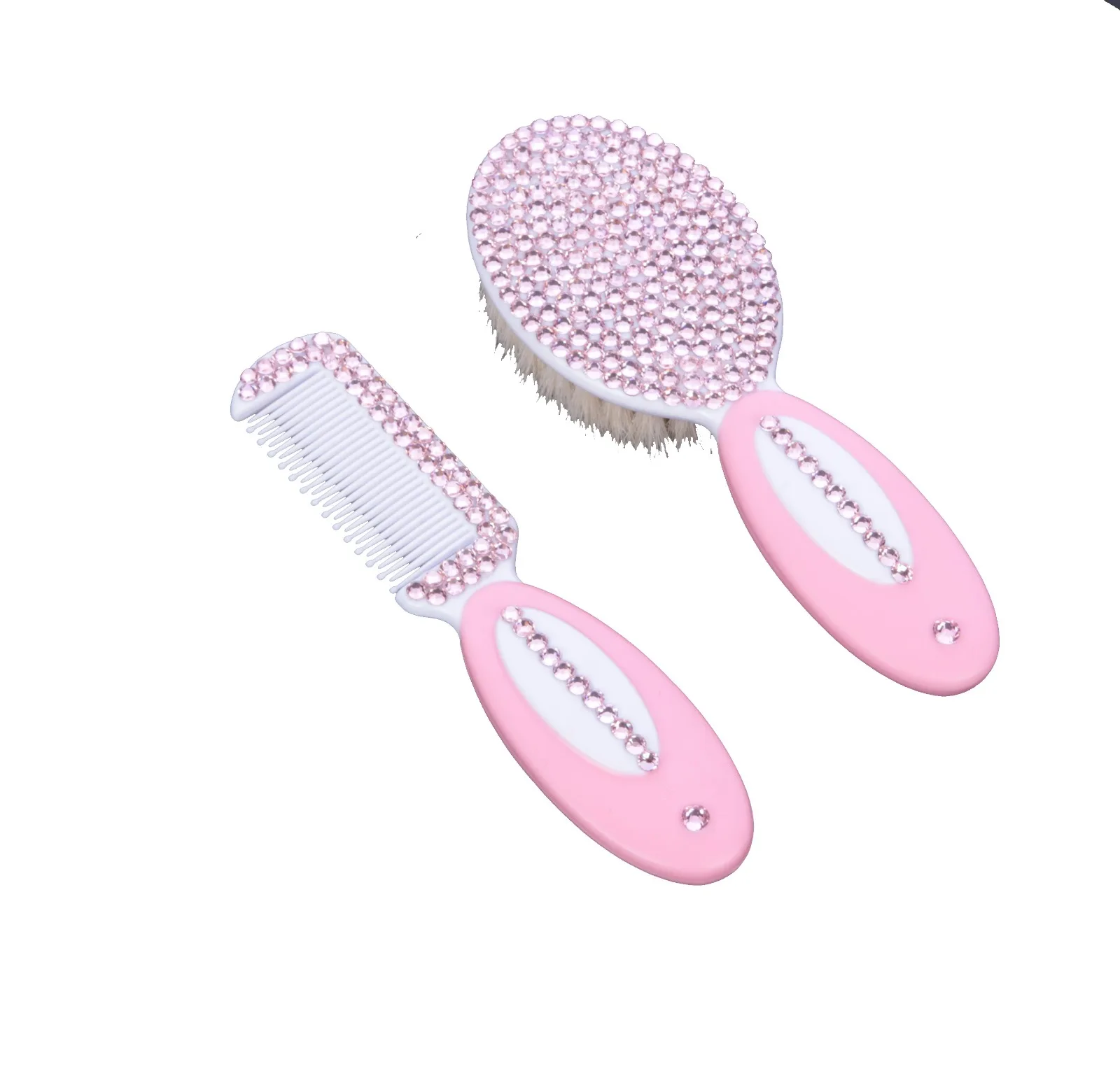 Dollbling Comb and Brush Baby Shower Nursery deco Gift for Girl