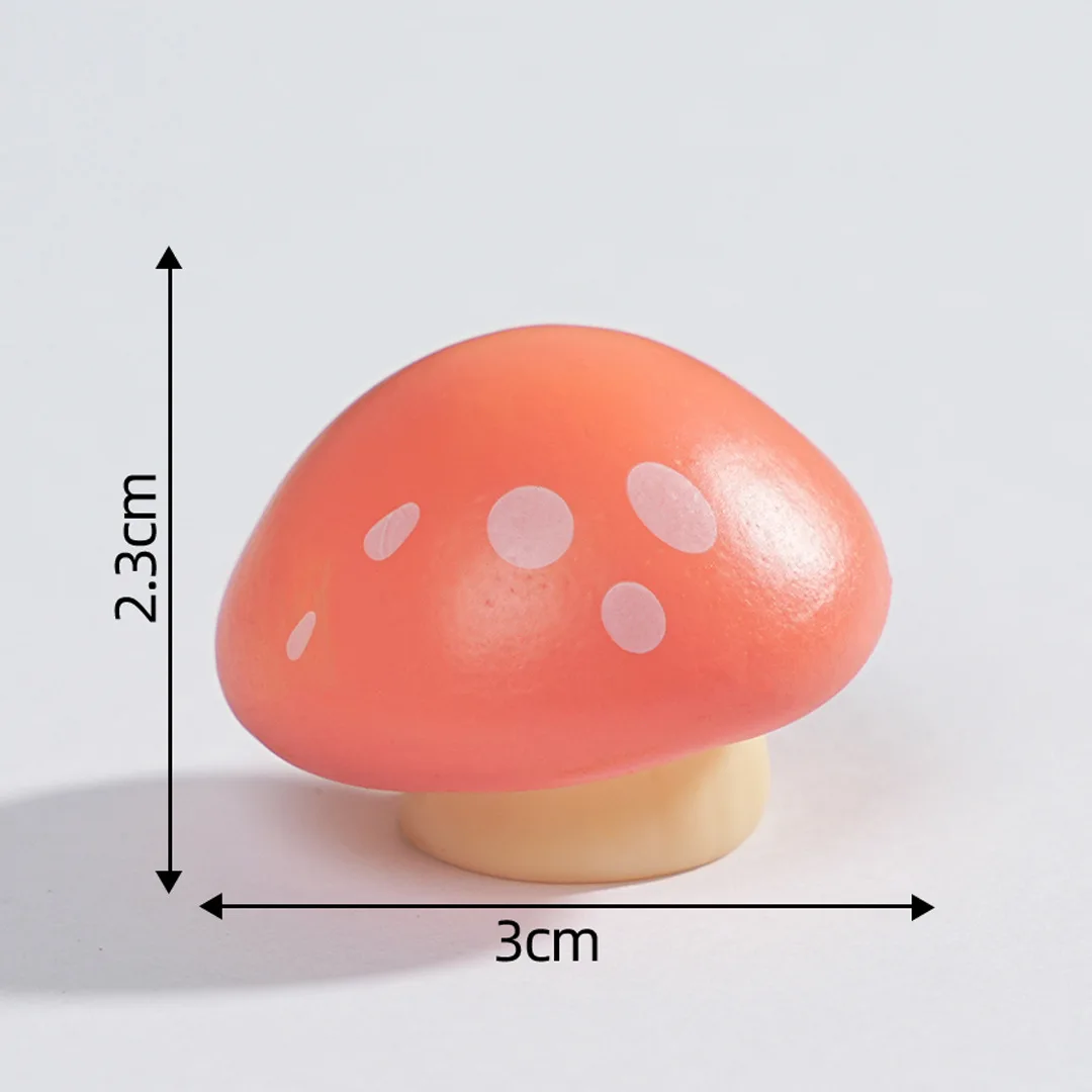 Creative Artificial Mini Forest with Mushrooms DIY Gardening Landscape Decor Small Decorative Ornament for Home Office