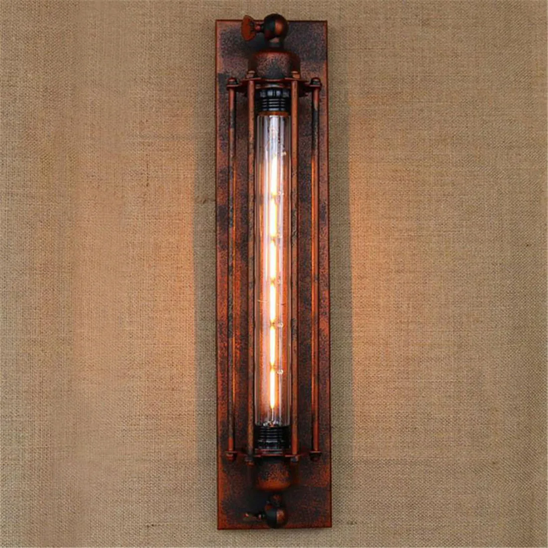 AC110V 220v Steampunk T30 Edison Bulb Lamps Art Deco Vintage Wall Sconces Lamp Home Lighting Decorative Wall Light Sconces Luz