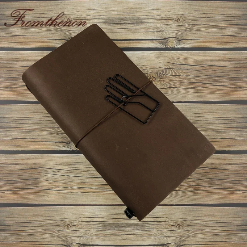 Fromthenon Vintage Hand Shaped Bookmark Metal Paper Clips Classic Travelers Notebook Accessories for Travelers Planner