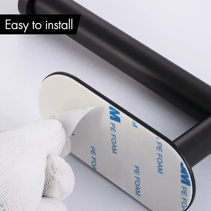 Adhesive Toilet Paper Holder Kitchen Roll Towel Rack Napkin Dispenser Bathroom Accessories