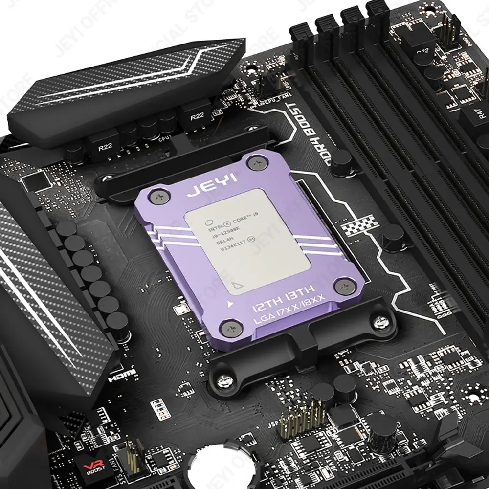 JEYI 12th-15th Gen CPU Bending Correction Frame Aluminium Fixed