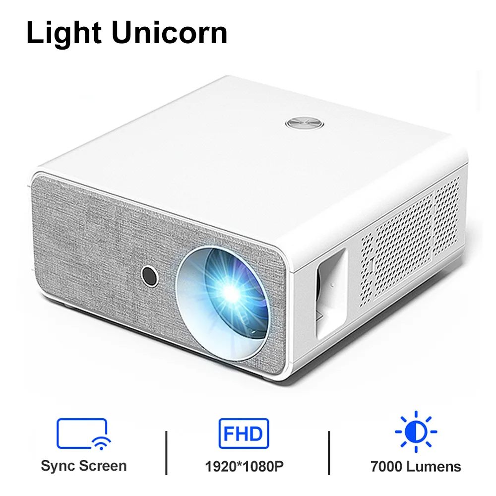 PROYECTOR LED FULL HD NATIVO ANDROID EXTRA BRILLO 7000 LUMENS