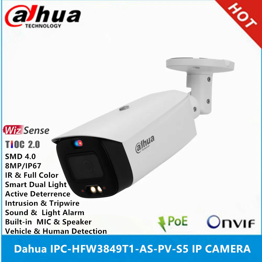 Dahua Ip Cctv Audio Speaker Dahua IPC-HFW3849T1-AS-PV-S5 8MP Built