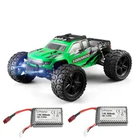 Flyhal HBX FC610 RTR Two Battery 1/10 2.4G 4WD 46km/h RC Car Vehicles LED Lights Brushed Big Truck Model Toys Kids Child Gifts 1