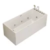Bathroom Independent Surf Massage Bathtub Household Aldult Bathtub Small Apartment Rectangle Acrylic Design Jacuzzi With FaucZX 3