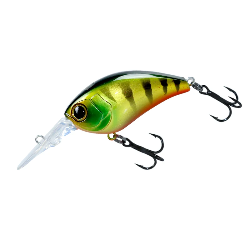 AOCLU Floating Minnow 50mm 10g 60mm 17g Hard Bait Crank Deep Diver Depth 2.5-3m Fishing Lure Long Casting Hook Tackle Quality