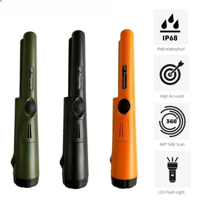 

Treasure Hunter Gp Pointer Professional Handheld Metal Detector Finder Pinpointer Probe Pinpointing Waterproof 360 Side Scan