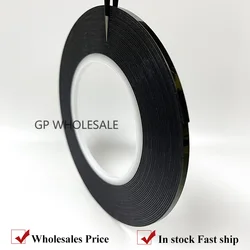 3mm Wide, Double Sided Adhesive Foam Tape for Frameless LCD Screen TV Set Borderless Curved Display Seal Masking Repair 10M/roll