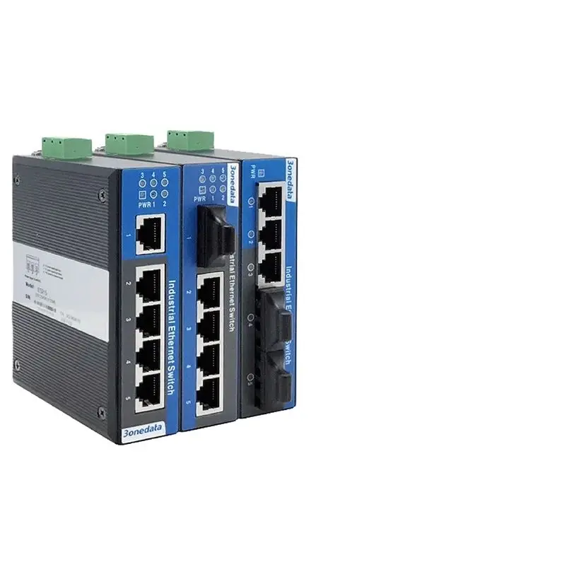 

3onedata IES215-1F/2F industrial Ethernet switch 5-port IES2105