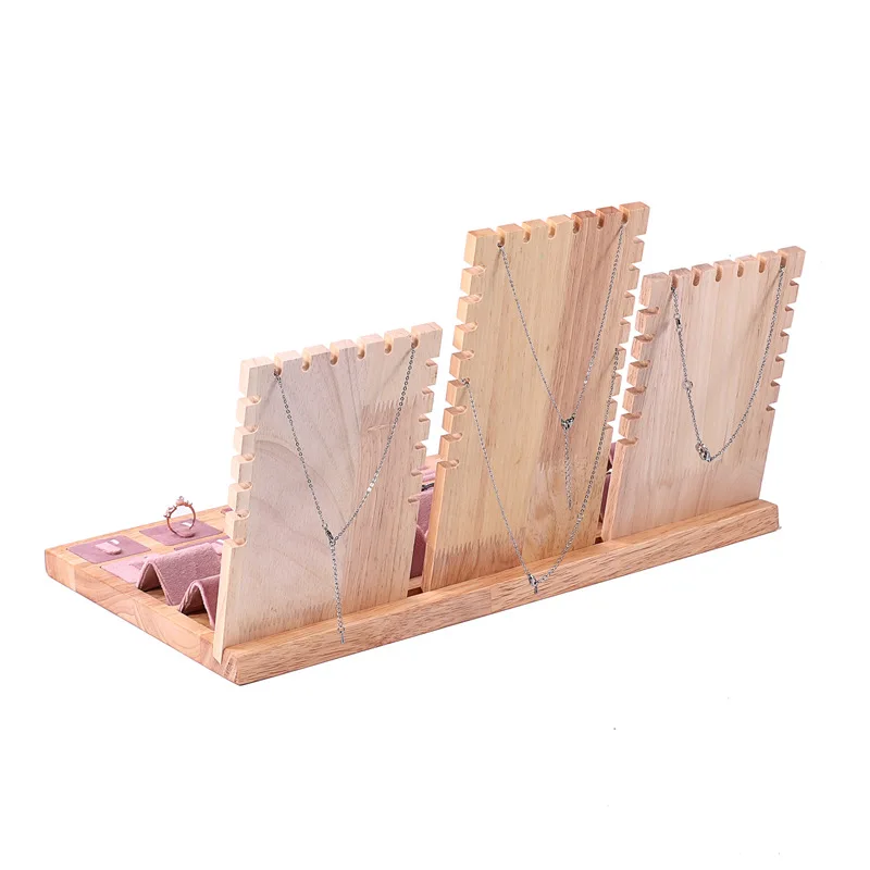 Jewelry Display Tray Set with Multiple Compartments for Necklace, Bracelet, Earrings &a... - SKU JDTS2123 - UGI Packaging