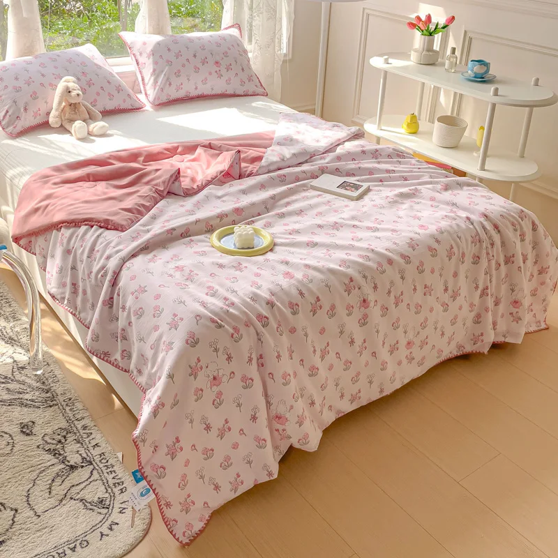 1pc Summer Quilt Single/Full/Queen Size edredones Simple Style Bedspreads  for Home 180x220 Comforter for Full Bed(no pillowcase) - AliExpress