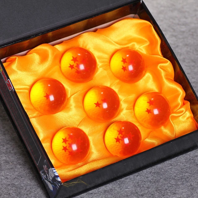 Dragon Ball 7 Estrelas Bola De Cristal Todo O Tamanho 3.5-7.6 Cm Resina  Esfera Modelo Natal Criança Presente Ornamento Presente Acessórios -  Figuras De Ação - AliExpress