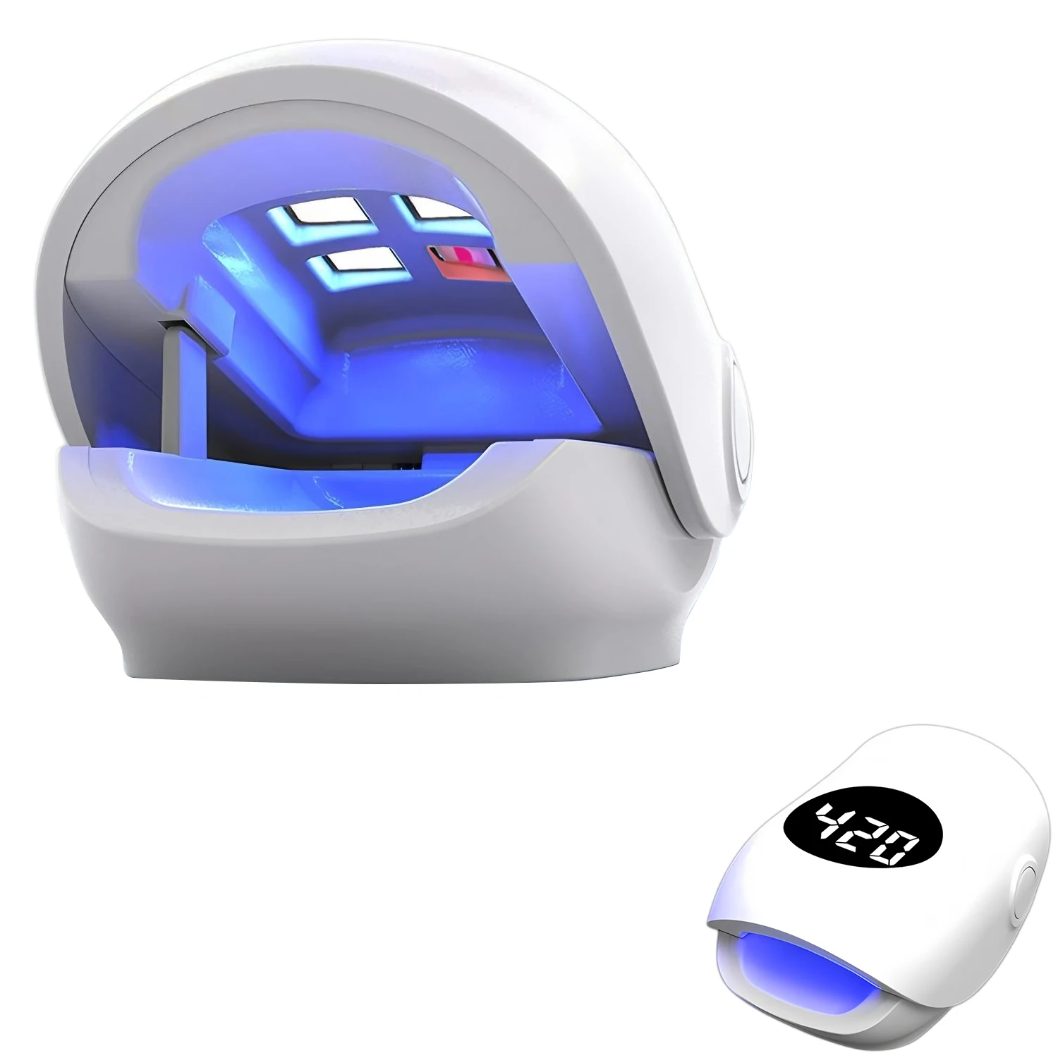 Fungus Device 940nm Invisible Infrared 500nm Blue Light Nail Treatment Repair Onychomycosis Foot Care_voghion.com