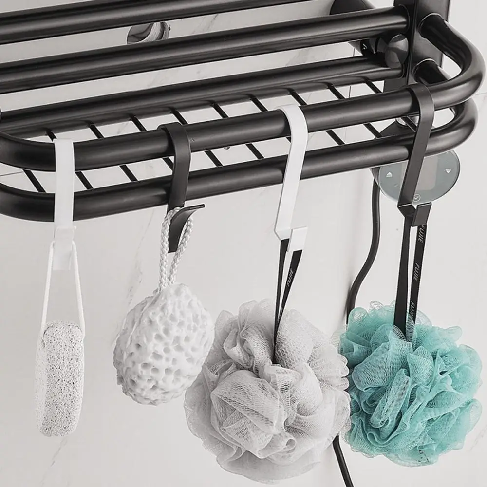 1 Pc Creative Multifunctional Hanging Rod Single Hook Space Aluminum Radiator Cabinet Door Back Hook Bathroom Towel Small