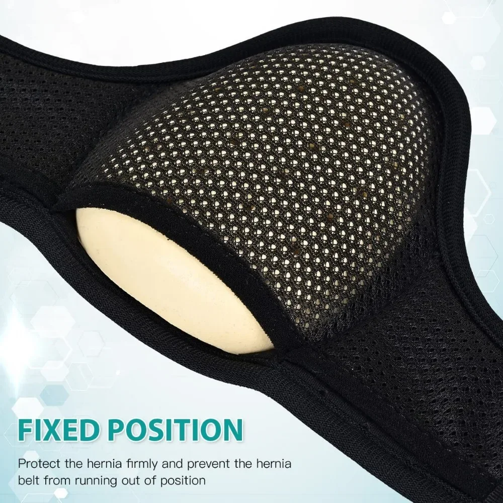 New Adult Hernia Belt Inguinal Hernia Belt Protects The Small Intestine Pain Relief Waist Strap with Removable Compression Pads 5