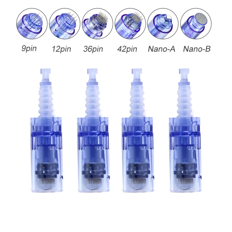 Microagujas Dermapen A6 Cartuccia Ago Microneedling Derma Penna Micro Ago Sostituzione Cartuccia Baionetta Professionale