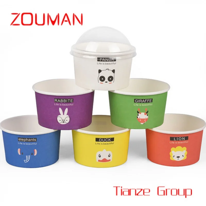 Различные оптовые стаканы для мороженого