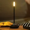 Candlelight Table Lamp Candle LED Charging Restaurant Bar Desktop Decoration Atmosphere Touch Night Light  Lámparas De Mesa 1