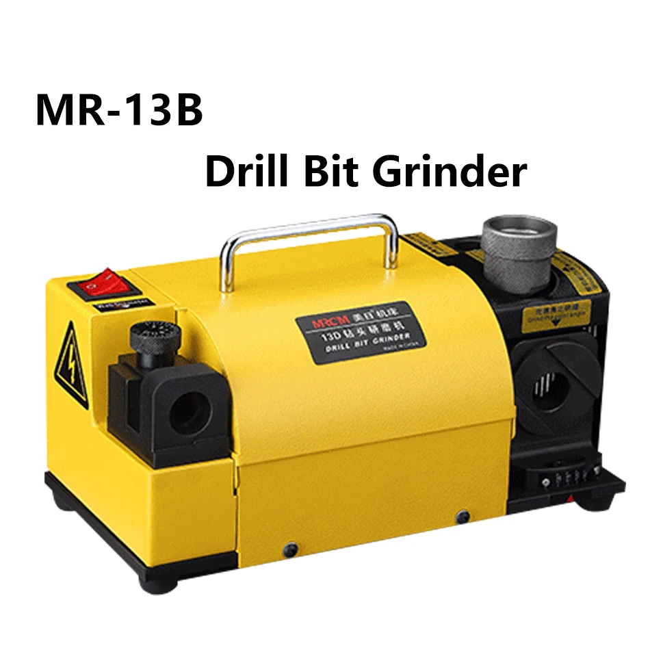 MR13B Drill Bit Sharpener Portable Angle Grinder CBN/SDC Disc Grinding