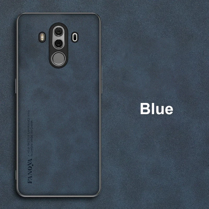 Luxury PU Leather Silicone Phone Case - Full Protection Cover