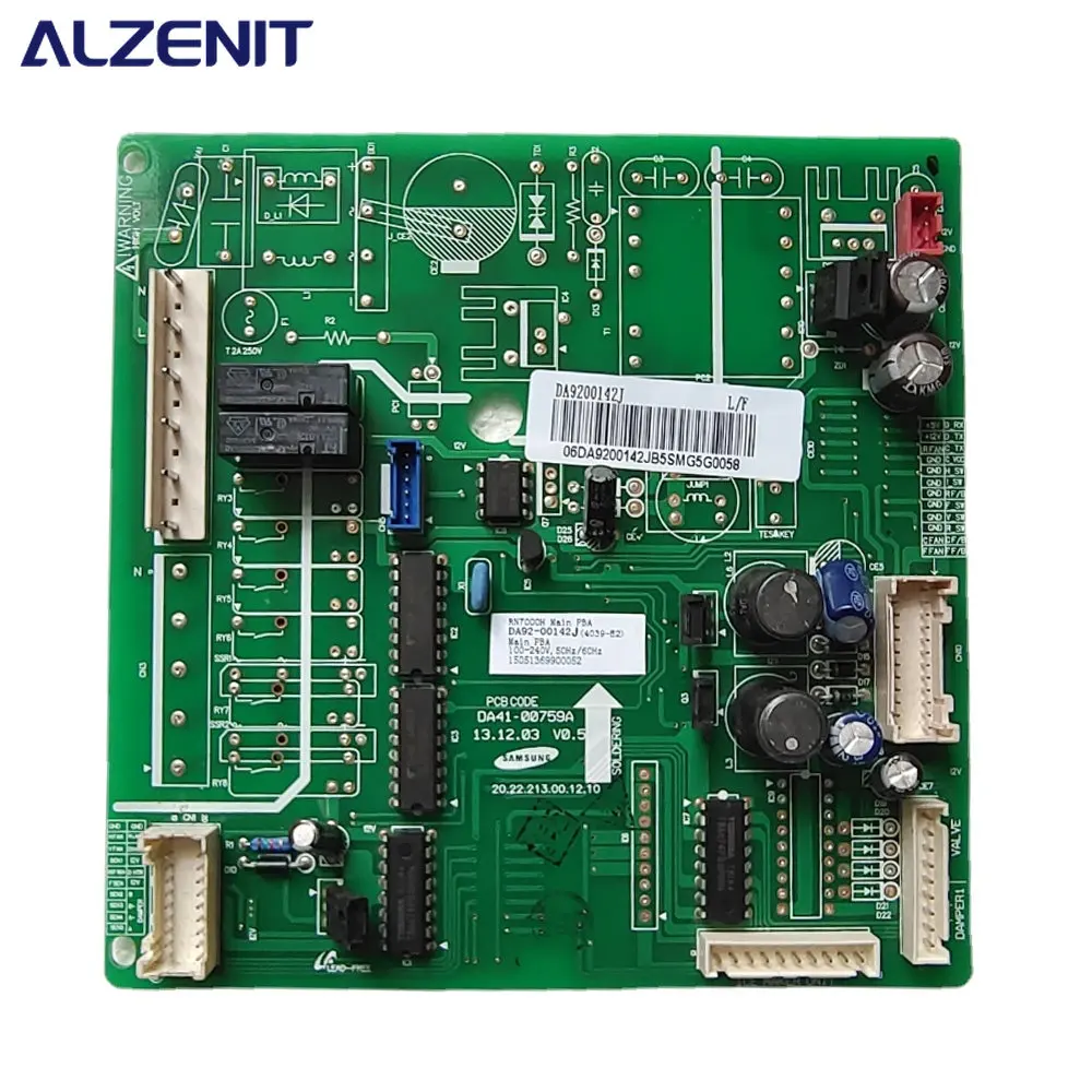 

Used Control Board For Samsung Refrigerator DA92-00142J Circuit PCB DA41-00759A Fridge Motherboard Freezer Parts