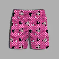 Mickey Gym Bathing Suit Man Beach Swimsuit Summer Printing Male Shorts for Women Men's Clothing Disney Pants Whole Swim Disney 2