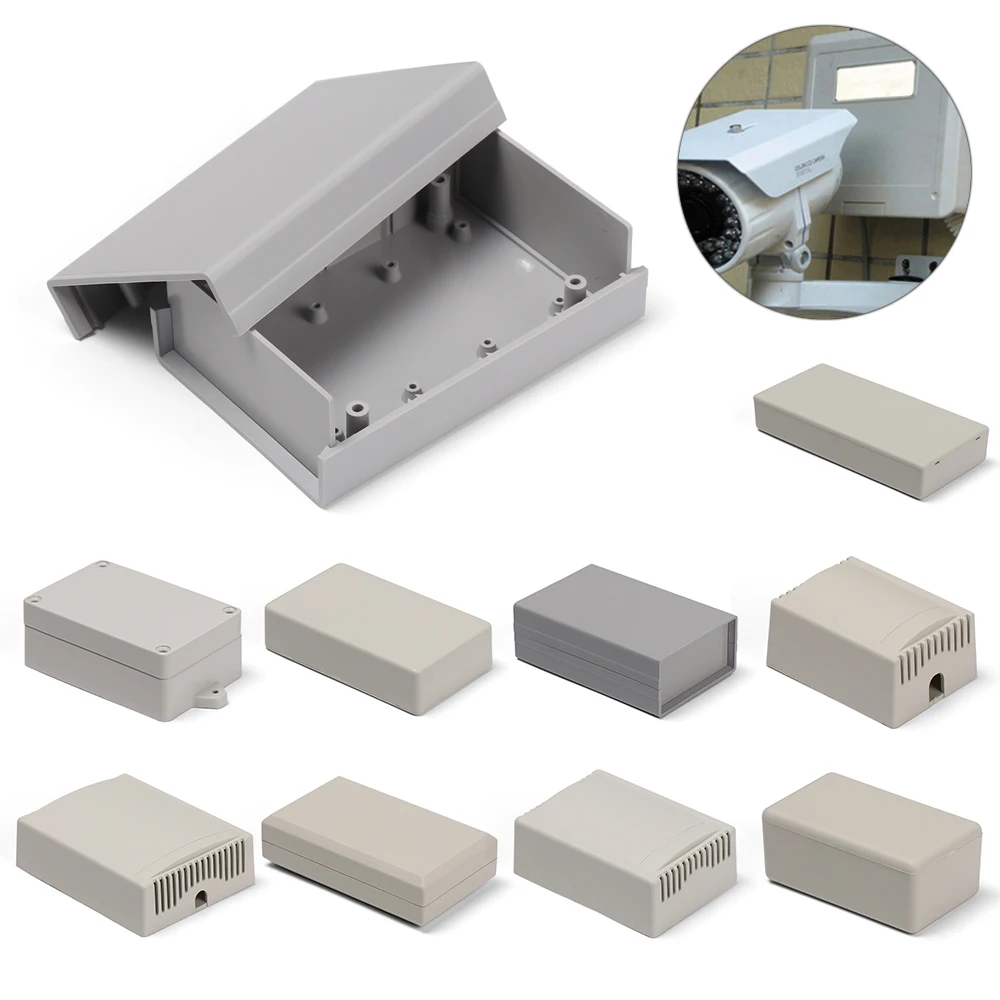 Electronic Enclosure Case Electrical Junction Box Electrical Box Plastic Electronic Project Box DIY Small Junction Box High Quality Enclosure Boxes Waterproof Cover Project Instrument Case