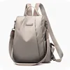 Women Multifunction Backpack Solid Casual Korean Anti-theft Oxford Travel Backpack Korean Fashion Stylel Large Capacity Bag 1