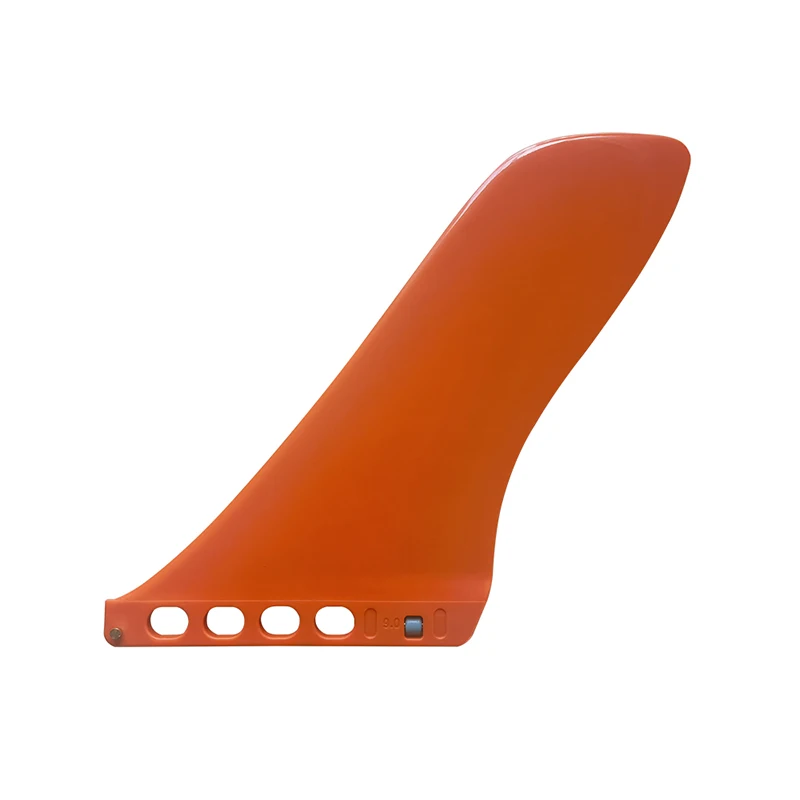 9 Inch Surfboard Fins Orange Color Sup Fin Surf Longboard Fin For Paddle Board Fin Surfboard Paddleboard Accessories