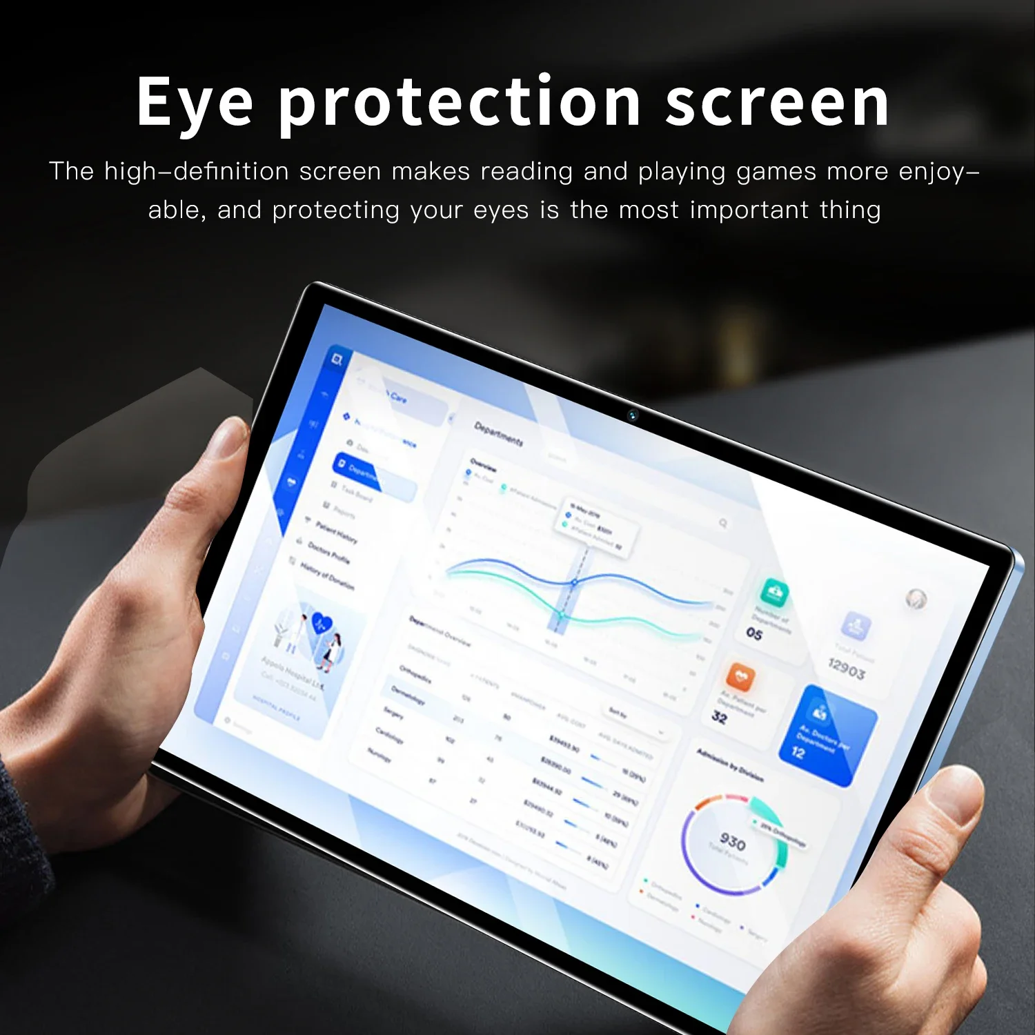 2025 Android 12.0 Tablet PC 10.1 Inch 12GB RAM 512GB ROM WIFI GPS 4G LTE Phone Tablet Gifts Tablet 5
