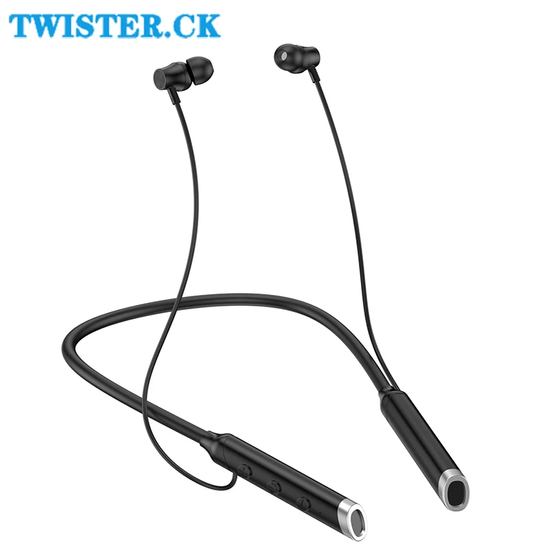 

New Wireless Headphone Bluetooth 5.0 Neckband Earphones Silicone Hifi Stereo Sports Headset Halter Waterproof Magnetic Earbuds