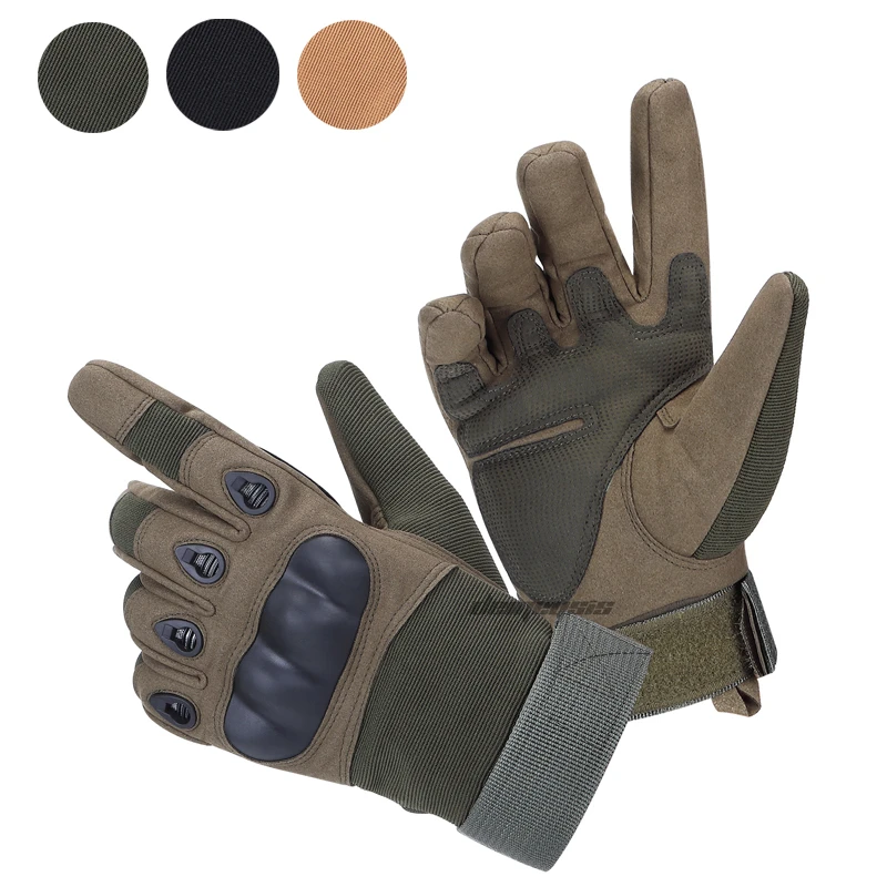 Outdoor Tactical Gloves Military Army Combat Airsoft Paintball Hard