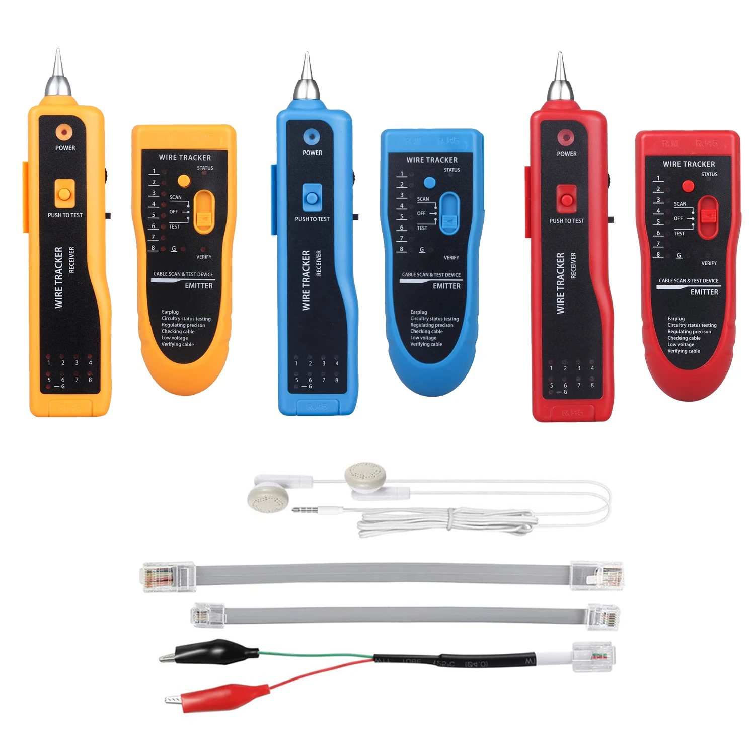 Enhanced Network Cable Tester and Tracker Tool