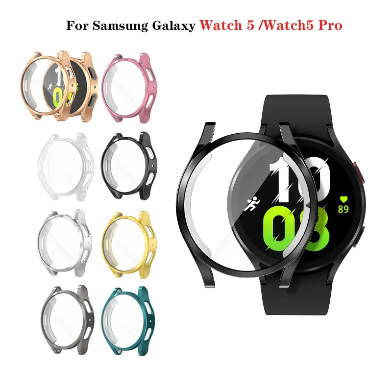 Custodia Protettiva In Tpu Elettrolitico Per Samsung Galaxy Watch 5 40Mm 44Mm Watch5 45Mm