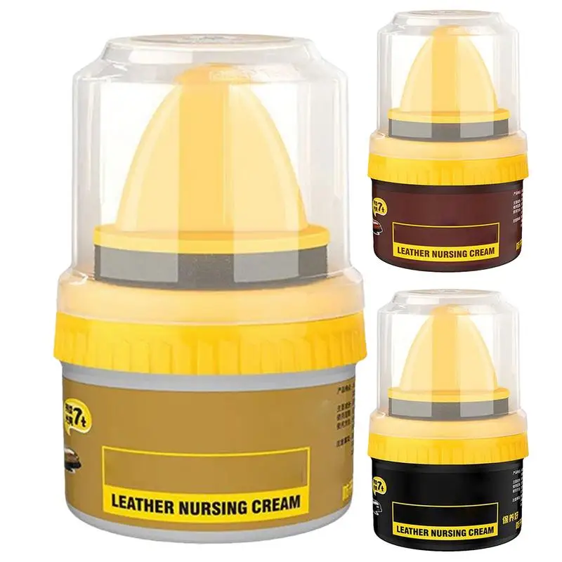 50ml Leather Repair Cream Liquid Shoe Polish Brightening Nursing Cream Nursing Shoes Leather Cleaner Repairing