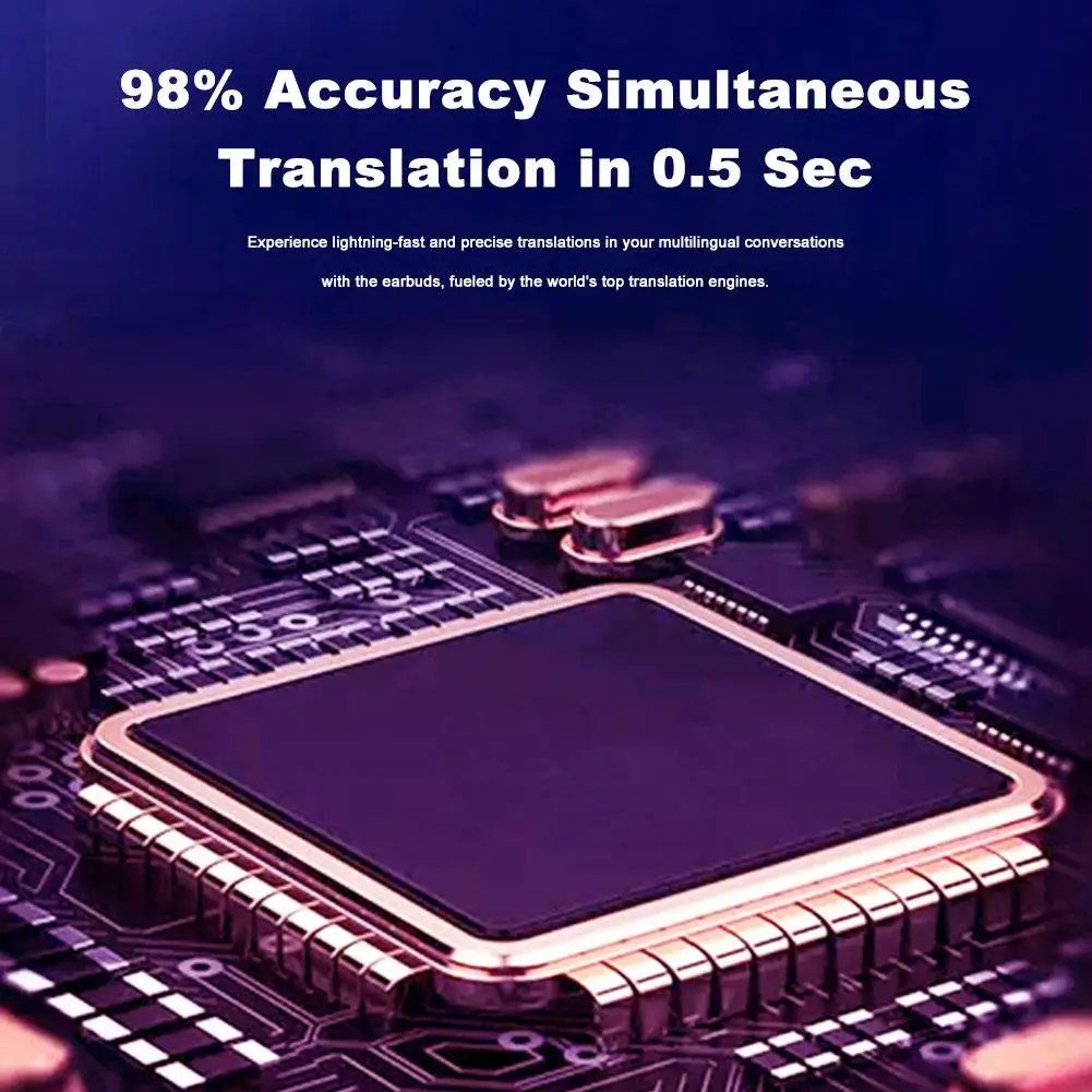 Translation Headphones Translanguages Instant Translate Smart Voice Translator Wireless Bluetooth translator earbuds voice translator language translator translator earphones translation headset