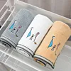 34x75cm 100% Cotton Thicken Absorbent Embroidered Family Wash Face Wipe Home Bathroom Hand Body Towel 2