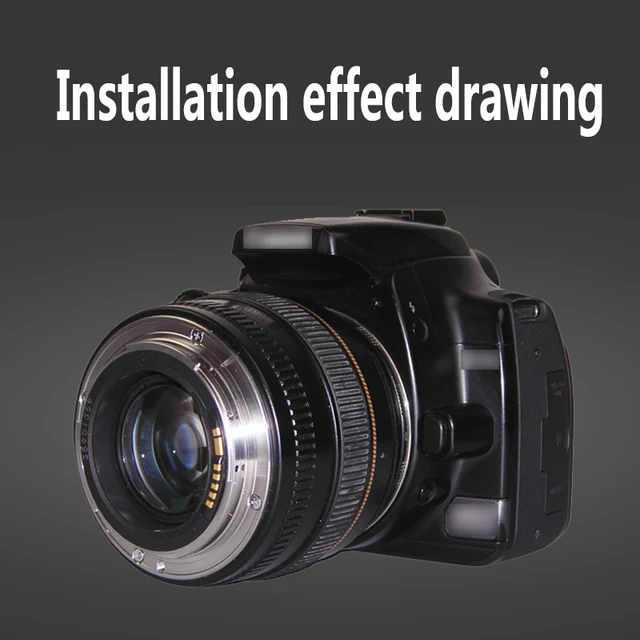 Adattatore Per Montaggio Ad Anello T2-EF Per Obiettivo T2 T E Canon EF EF-s 700D 60D 7D 5 D3 100D 70D 650D T-EOS T2-EOS - Foto 8